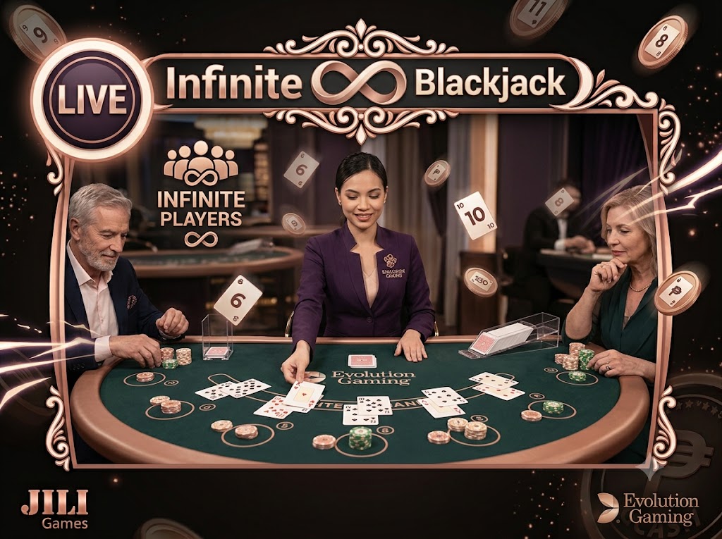 Infinite Blackjack at 89PHP IO